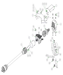 2026 Bad Boy Flex Wing Cutter 12' Driveline - Center Section