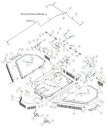 2026 Bad Boy Flex Wing Cutter 12' Main Assembly