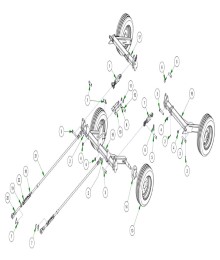 2026 Bad Boy Flex Wing Cutter 12' Tailwheels and Leveling