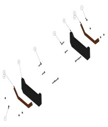 2026 Bad Boy UHMW Skid Shoe Kit