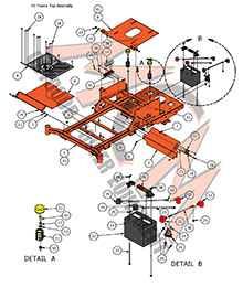 Stens Pneumatic Wheel Assembly For Bad Boy MZ Magnum Zero-Turn Mowers | Replaces 022-8049-00