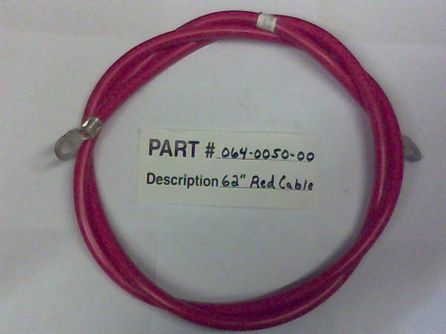 Mページ 064-0050-00 - Bad Boy Mowers 62 inch Red Cable - MZ or Bad Boy
