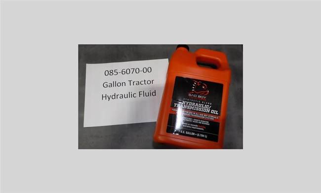 085-6070-00 - Bad Boy Mowers Gallon Tractor Hydraulic Fluid or Bad