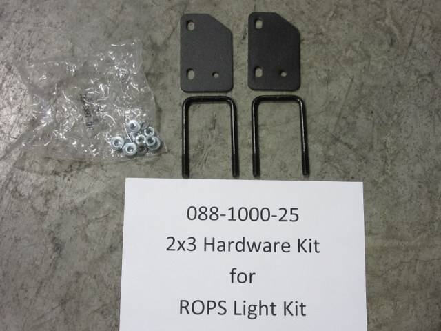088-1000-25 - Bad Boy Mowers 2x3 Hardware Kit for ROPS Light Kit or Bad ...