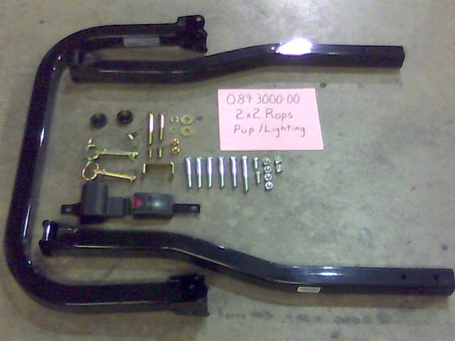 Bad Boy Rops 089-3000-00 - Bad Boy Mowers 2 x 2 ROPS for Pup/Lightning or Bad Boy ...