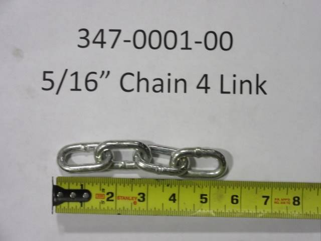 347-0001-00 - Bad Boy Mowers 5/16 Chain-4 Links or Bad Boy Parts number  347000100